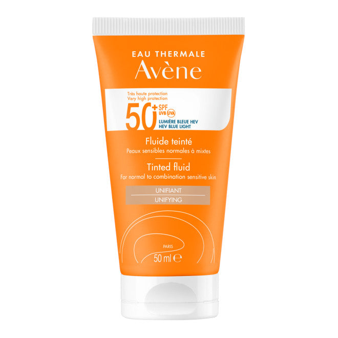 Avene Solari Fluido SPF50+ Colorato Flacone Con Erogatore 50ml