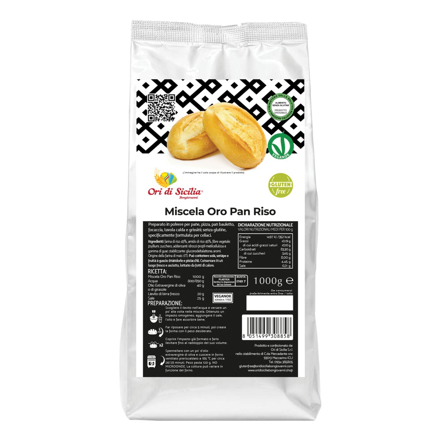 ORI DI SICILIA MIX ORO PAN RIS