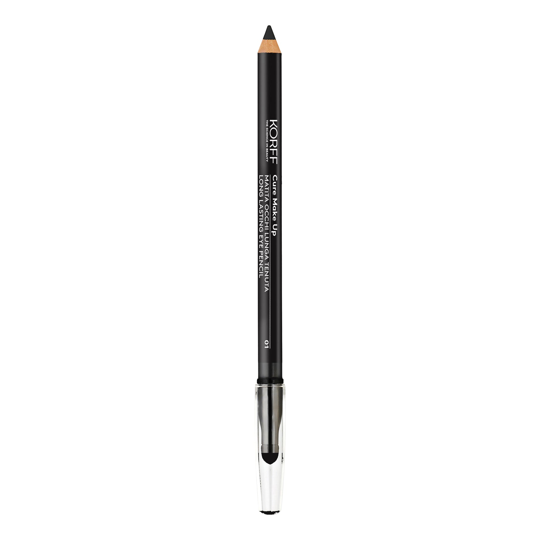 Korff Make Up - Matita Occhi Lunga Tenuta Finish Extra Black Nero 1,1g
