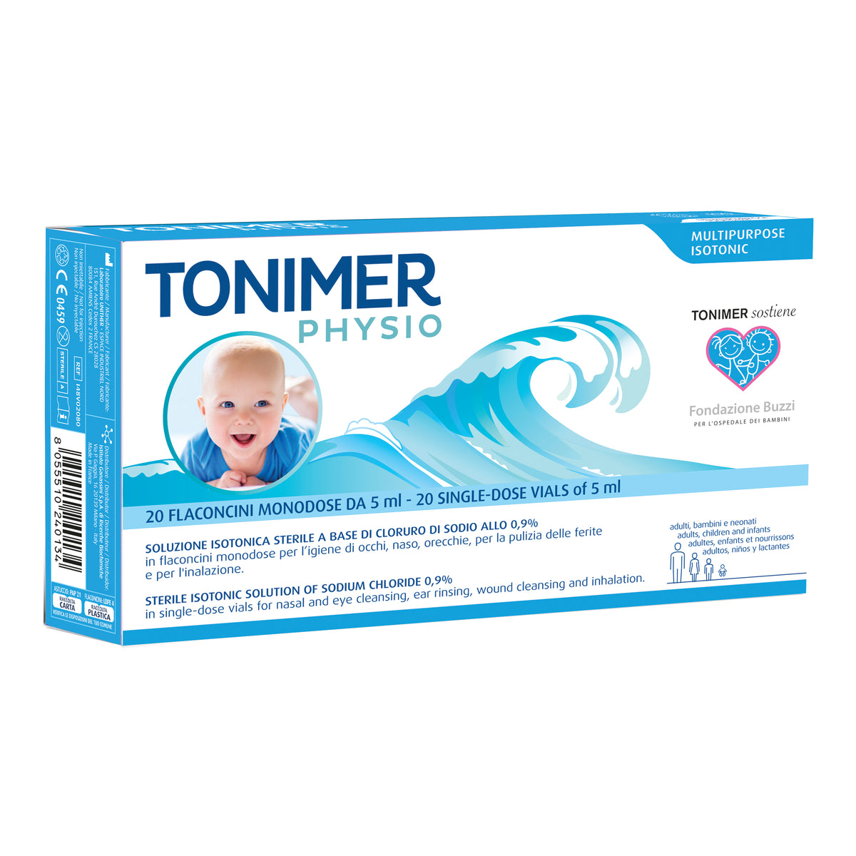 TONIMER PHYSIO MONOD 20FL 5ML  