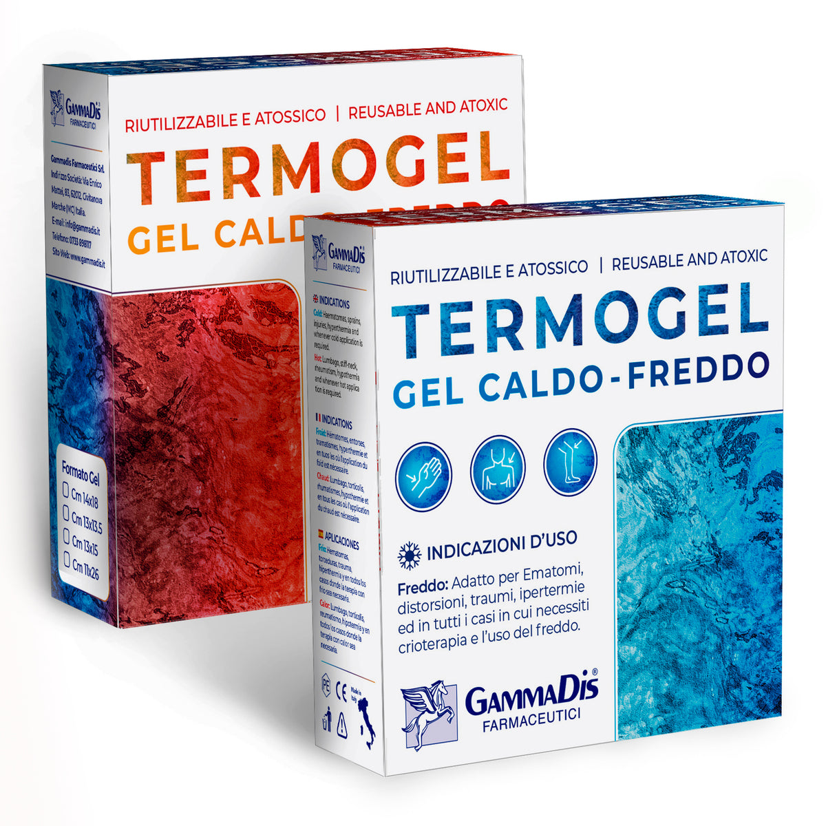 GAMMADIS GEL CALDO/FRED 11X26  