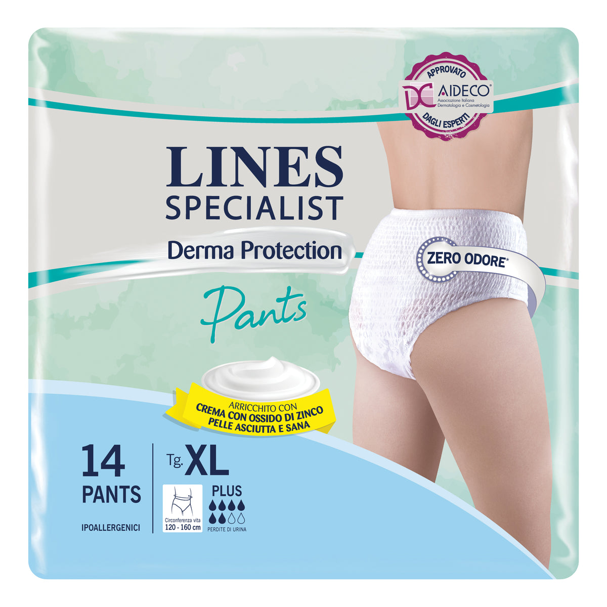 Lines Specialist Derma Protection | Pants Plus XL | 14 Pezzi
