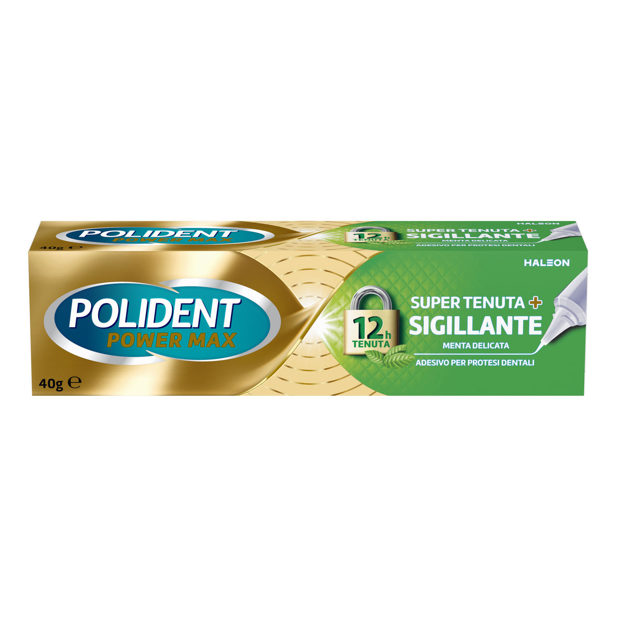 Polident Power Max Super Tenuta | Sigillante Dentiera Menta | 40 g  