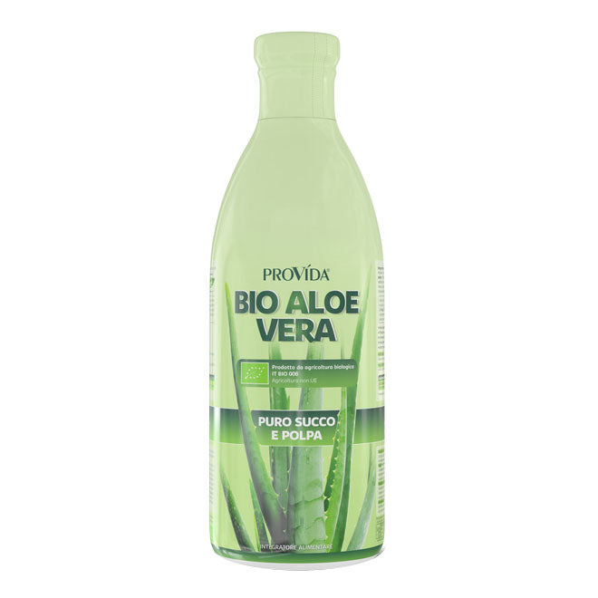 Provida Bio Aloe Vera | Succo Polpa Puro Biologico Senza Aloina Optima | 500ml  