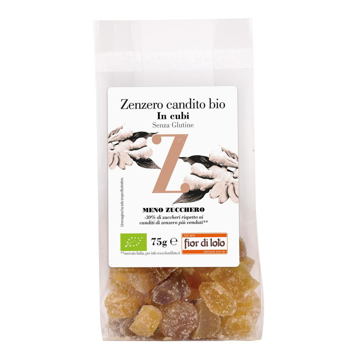 FIOR DI LOTO ZENZERO CANDITO C  