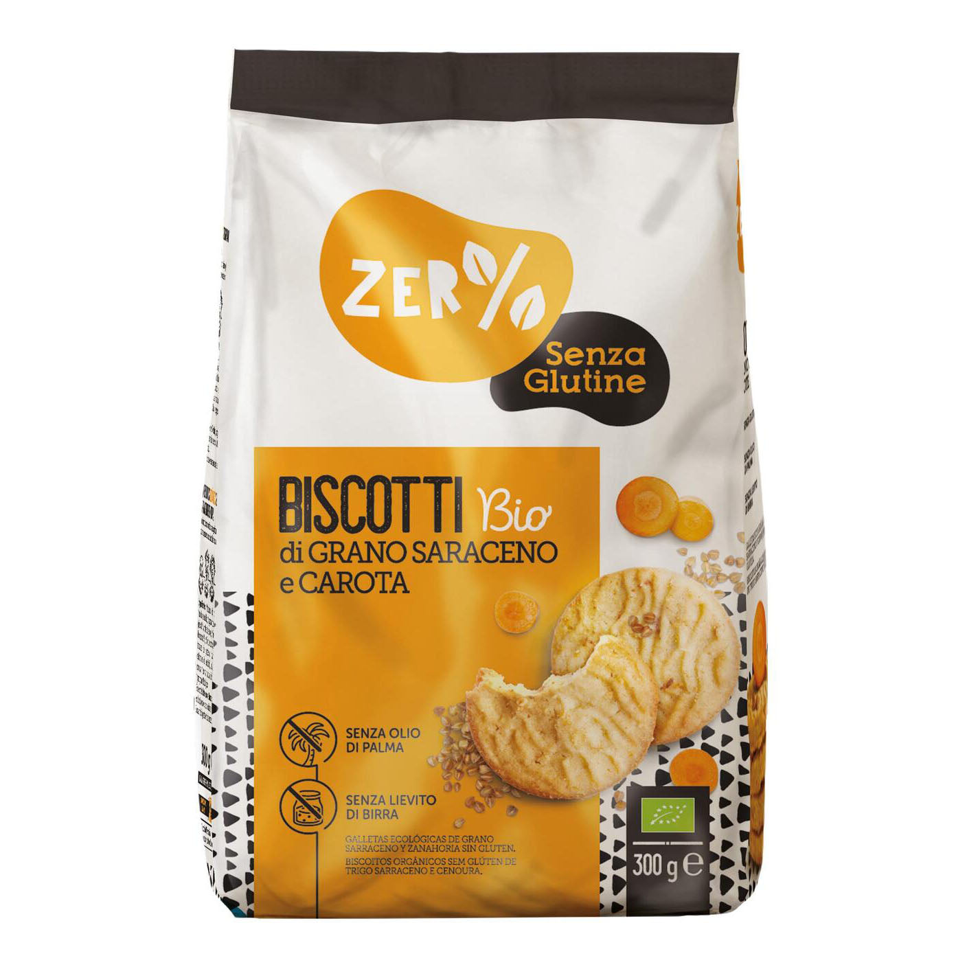 ZER% GLUTINE BISC GRANO S/CAR
