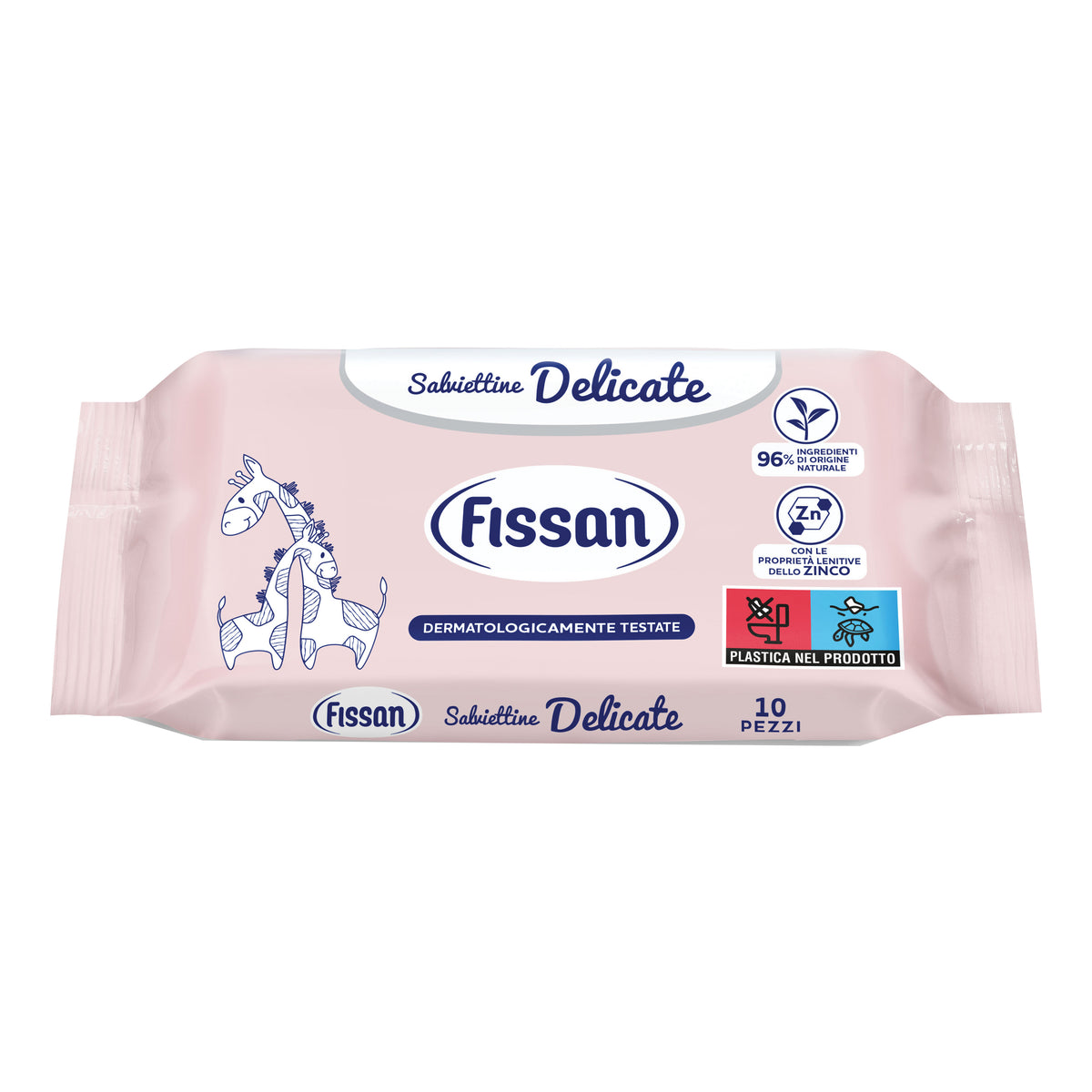 FISSAN SALVIETTE VIAGGIO 10PZ  