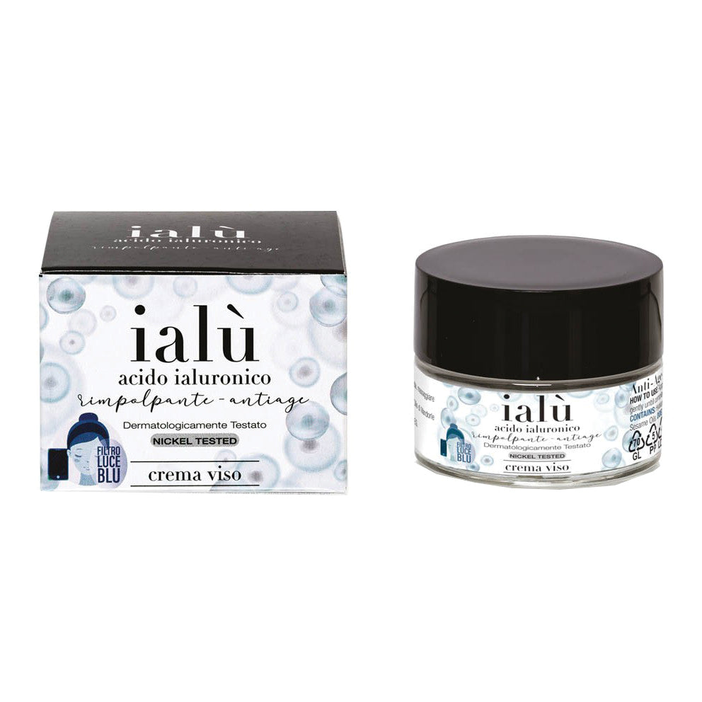 Ialu' - Crema Viso Acido Jaluronico Rimpolpante Anti-Age 50ml