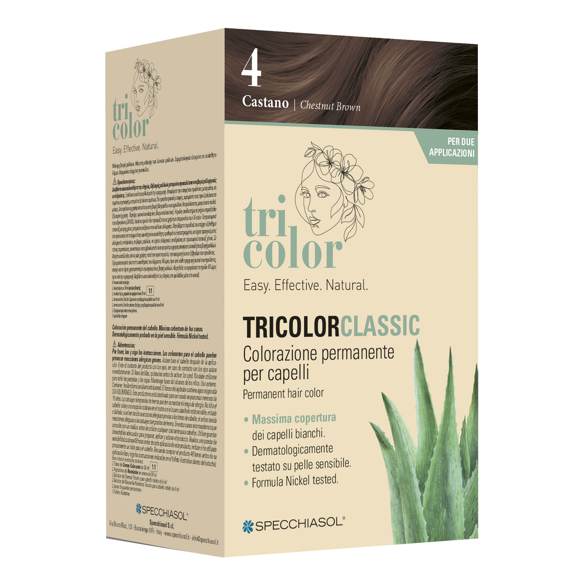 TRICOLOR CLASSIC 4 CASTANO  