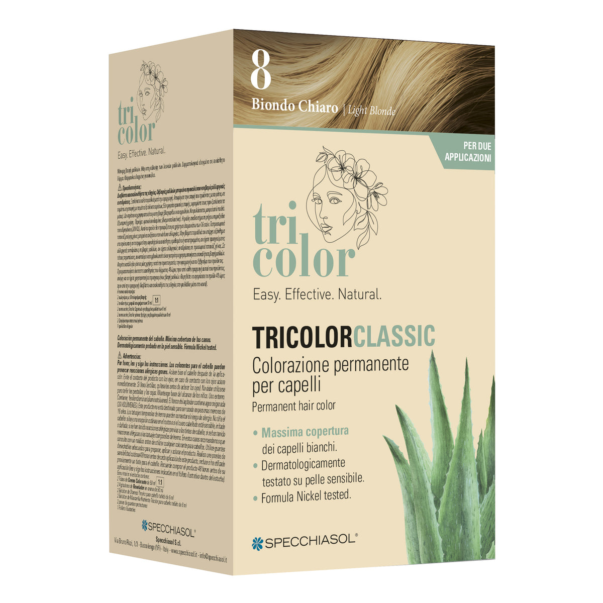 TRICOLOR CLASSIC 8 BIONDO CHI  