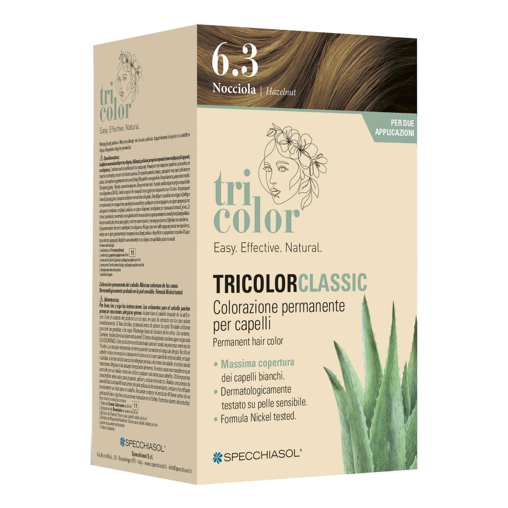 TRICOLOR CLASSIC 6,3 NOCCIOLA
