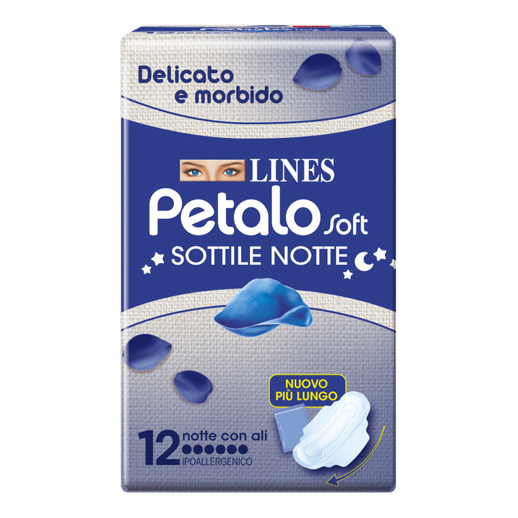 LINES PETALO SOFT NOTTE 12PZ
