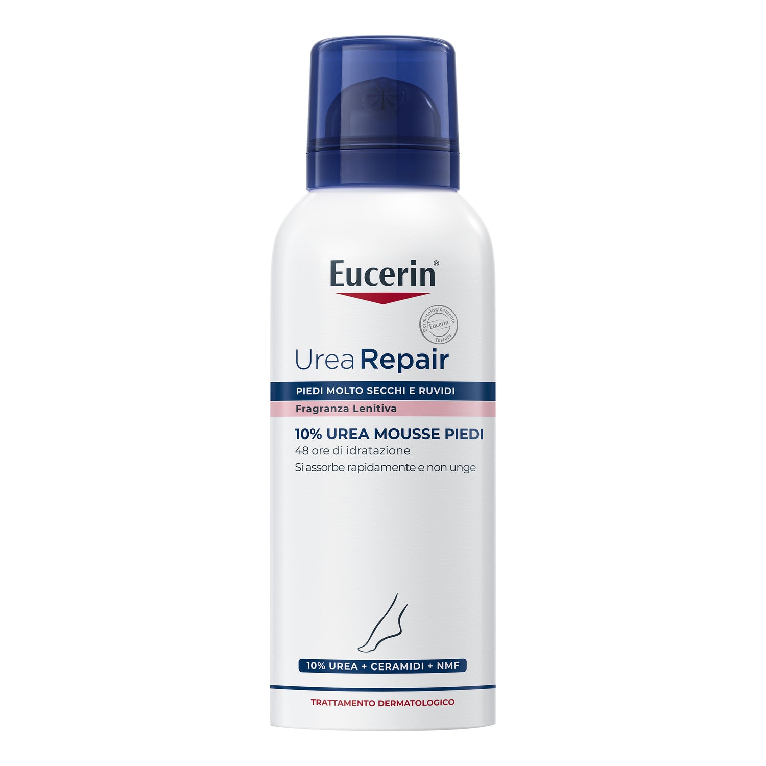 Eucerin Urearepair Plus 10% Urea Mousse Piedi 150ml