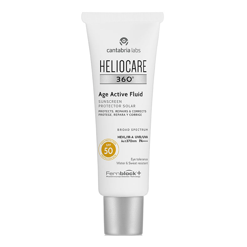 Heliocare 360 Age Active Fluid Spf50+ Protezione Solare Molto Alta 50ml