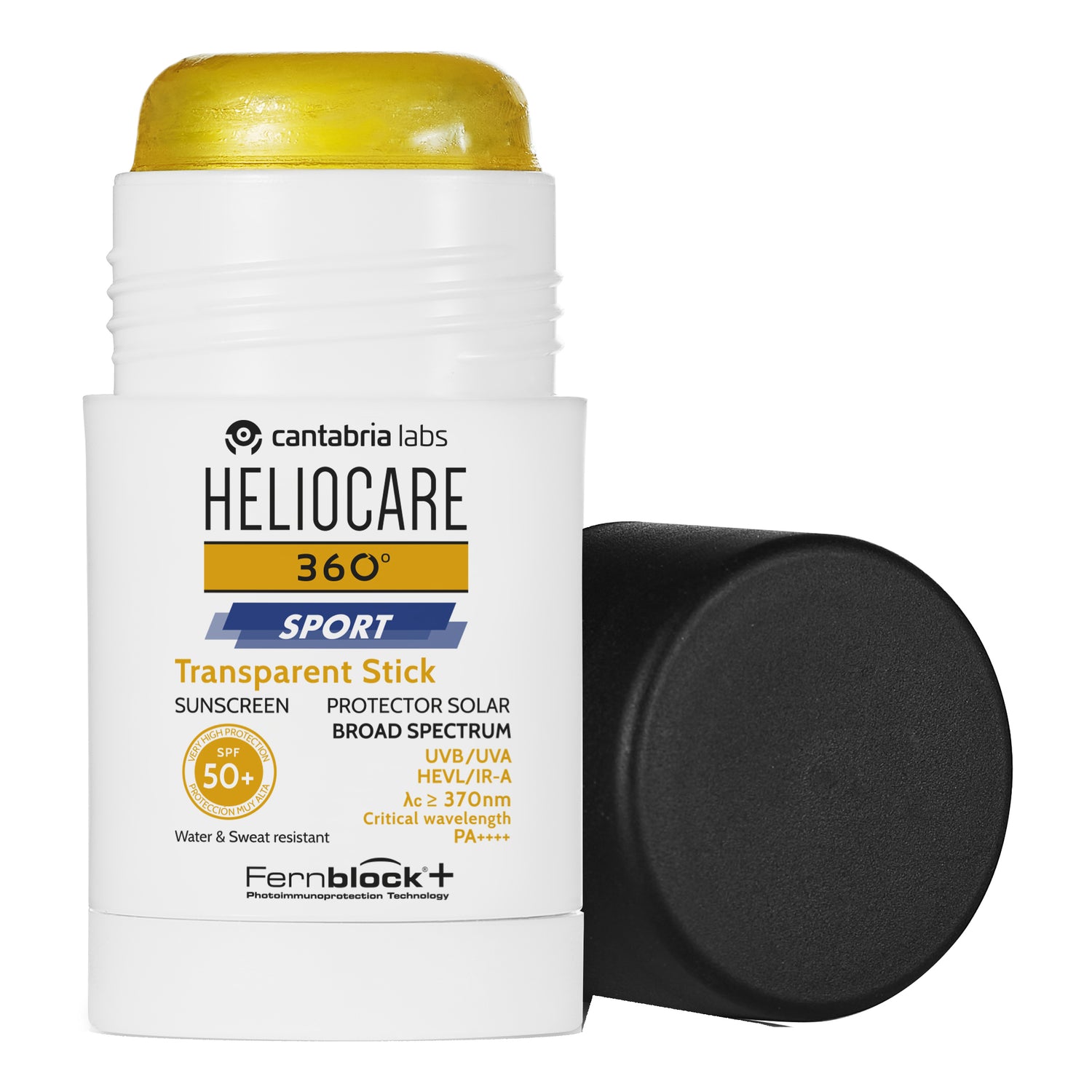 Heliocare 360 Sport Transparent Stick Spf50+ Protezione Solare Molto Alta 25g