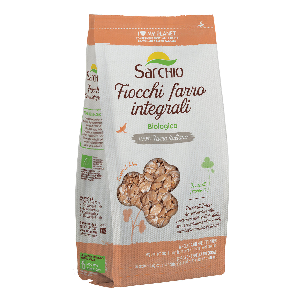 FIOCCHI FARRO INTEGRALI 375G  