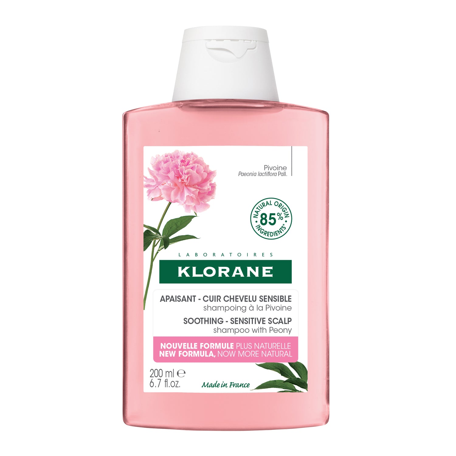 Klorane Shampoo Lenitivo Peonia 200ml
