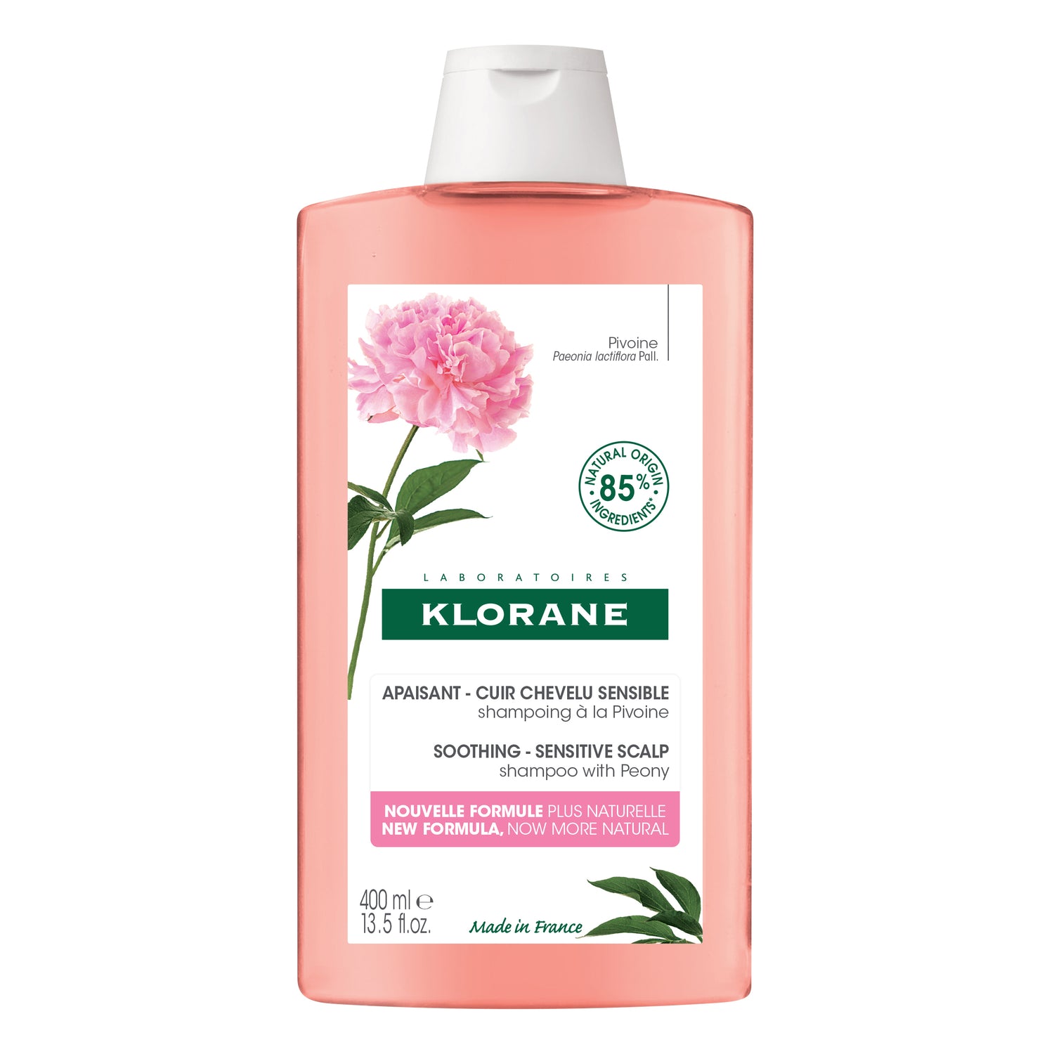 Klorane Shampoo Lenitivo Peonia 400ml