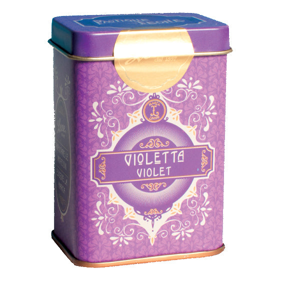 Leone Pastiglie LATTINE RETRÓ CHIC VIOLETTA 42 g