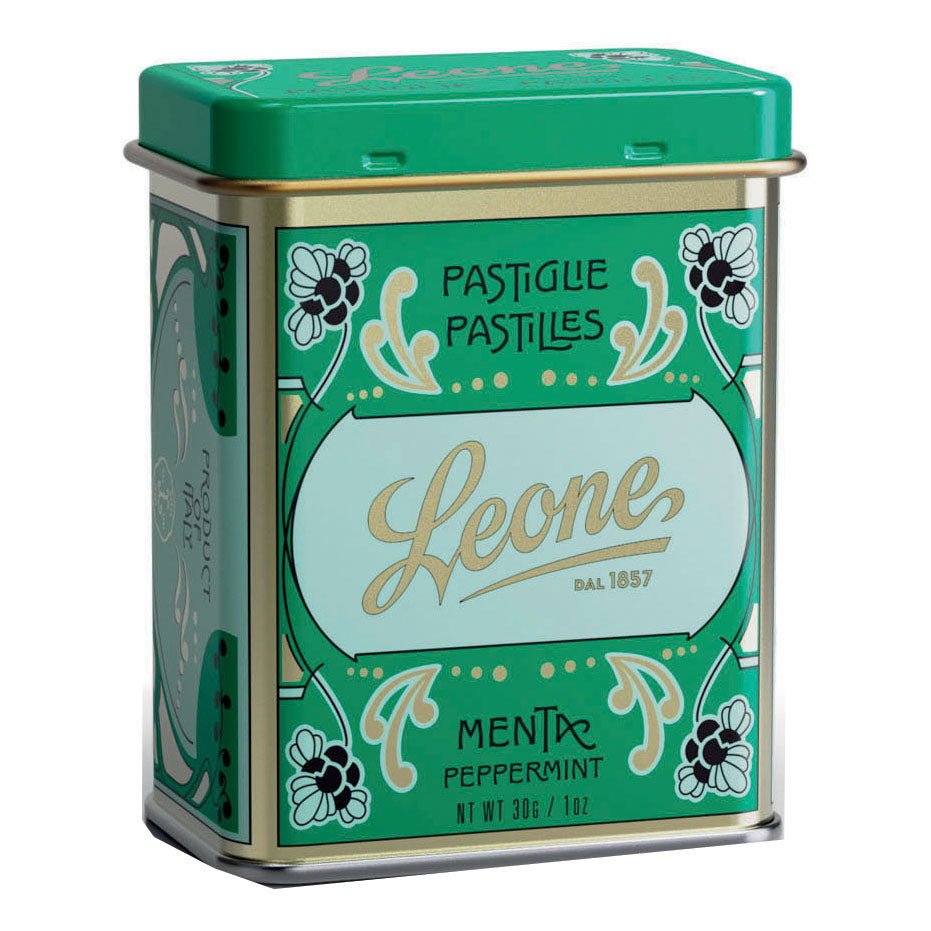 Leone Pastiglie In lattina RETRÓ CHIC MENTA 42g  
