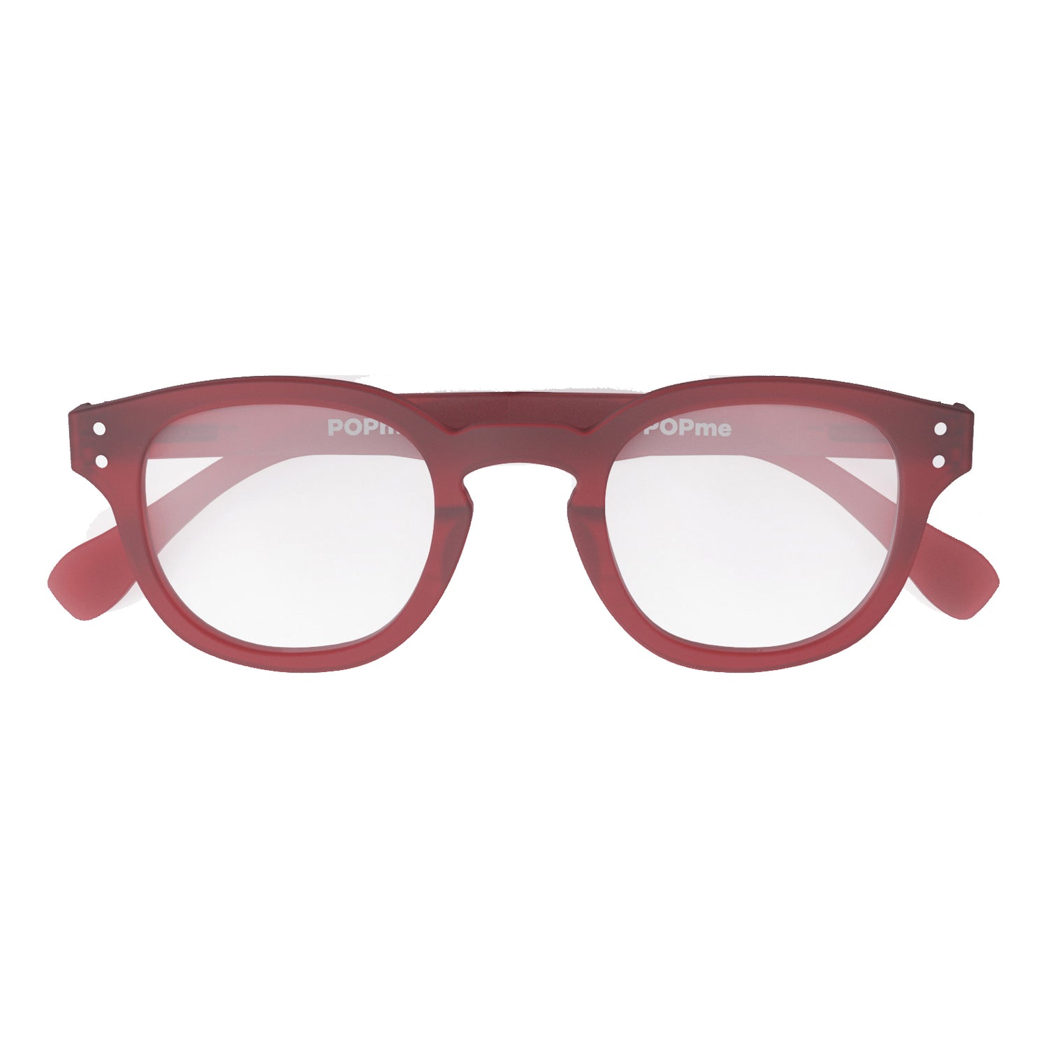 POPME GLASSES CHERRY RED +3