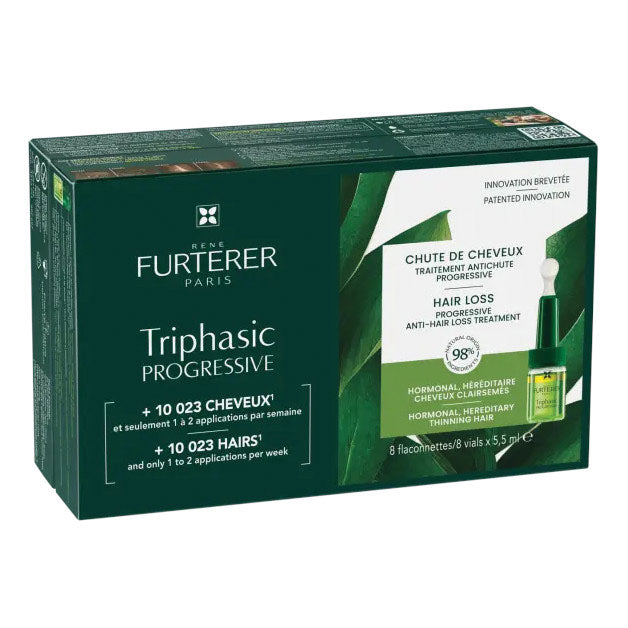 René Furterer Triphasic Progressive Trattamento Anti Caduta Progressiva Dei Capelli 8 Fiale