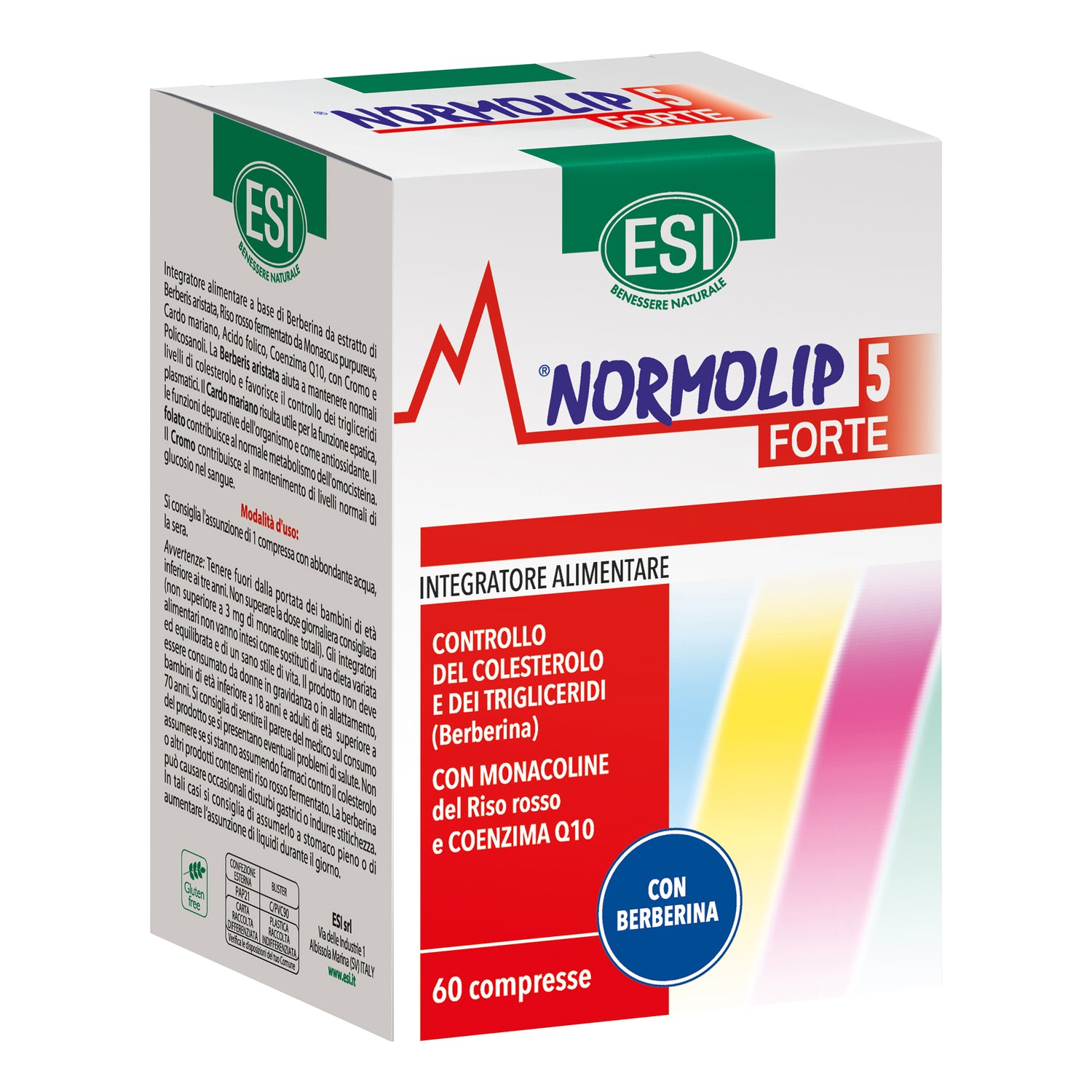Esi Normolip 5 Forte Controllo del Colesterolo 60 compresse