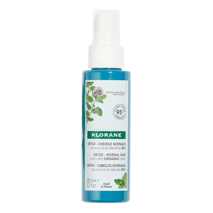 Klorane Spray Capelli Alla Menta Acquatica Anti-Inquinamento Purificante 100ml