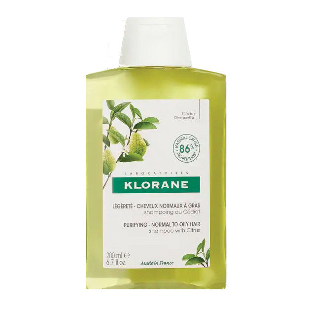 Klorane Shampoo Alla Polpa Di Cedro Energizzante E Protettivo 200ml