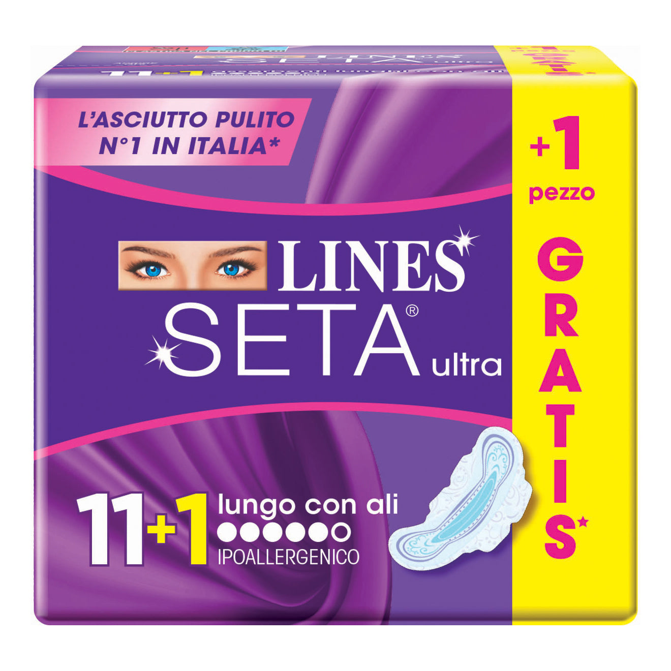 LINES SETA ULTRA LU ALI 11+1PZ
