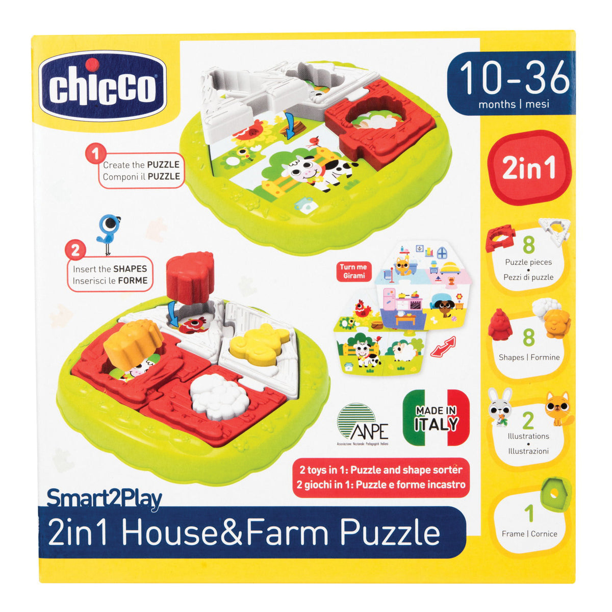 CH GIOCO S2P 2IN1 HOUSE&FARM  