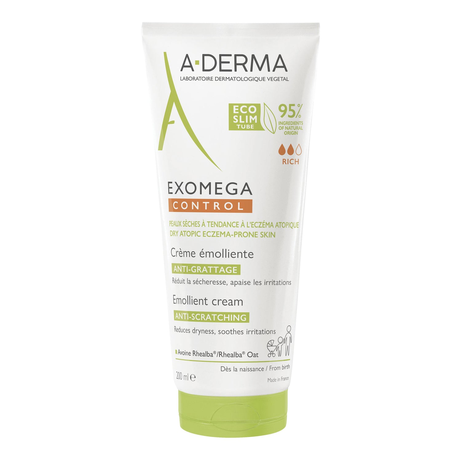 Aderma Exomega Control Crema Emolliente 200ml