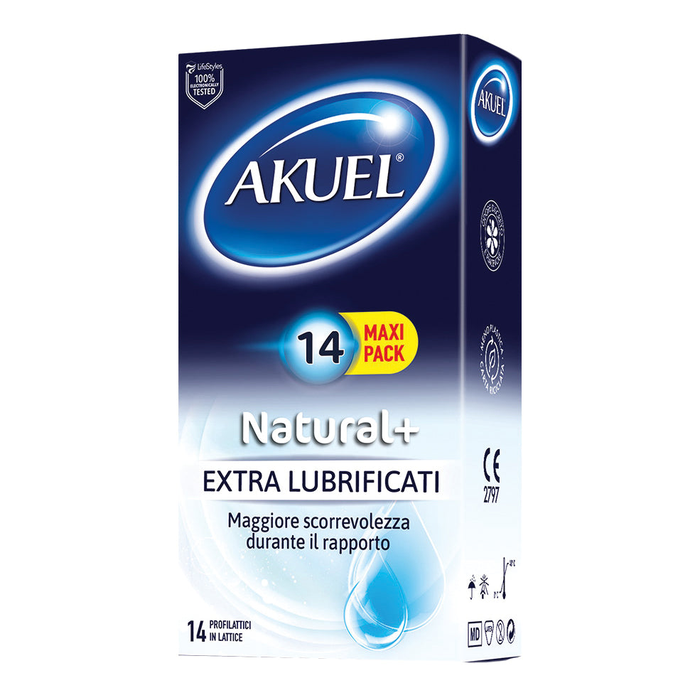 AKUEL NATURAL+ EXTRALUBR 14PZ
