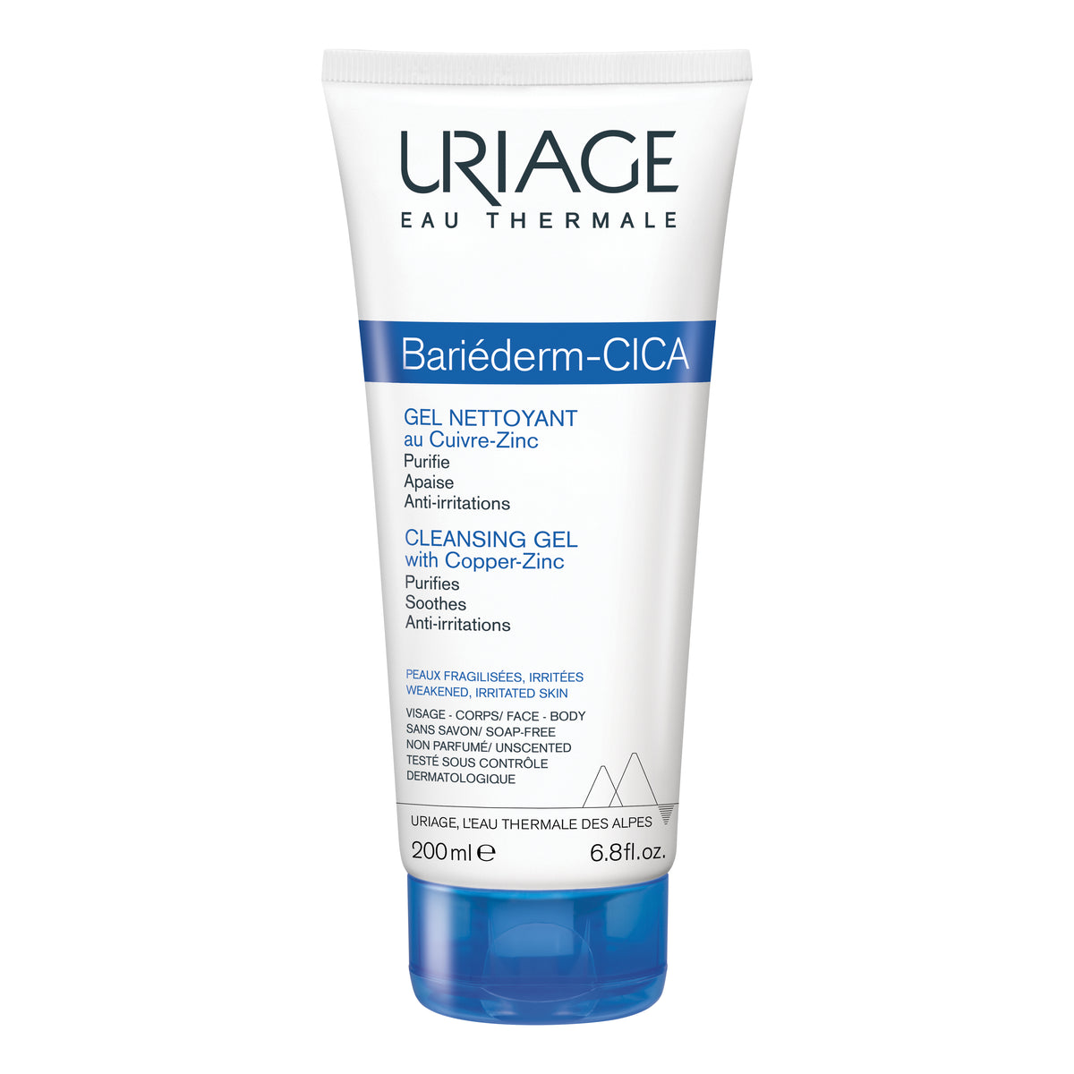 Uriage - Bariederm Cica Gel Detergente Riparatore 200ml  