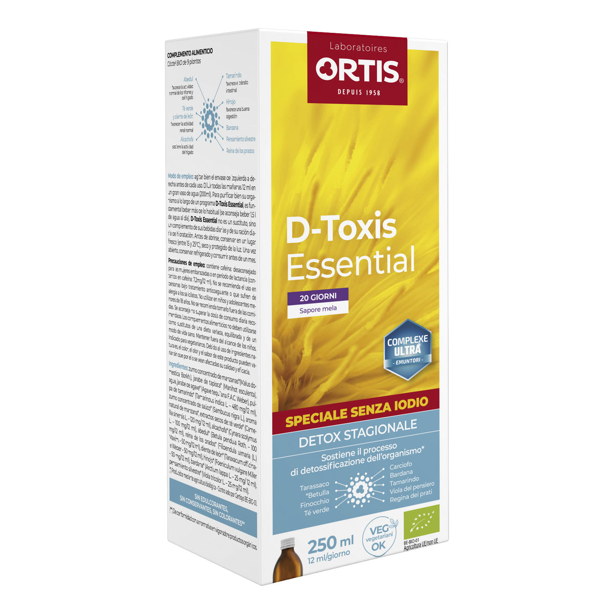 D-TOXIS ESSENTIAL LAMPONE IBIS  
