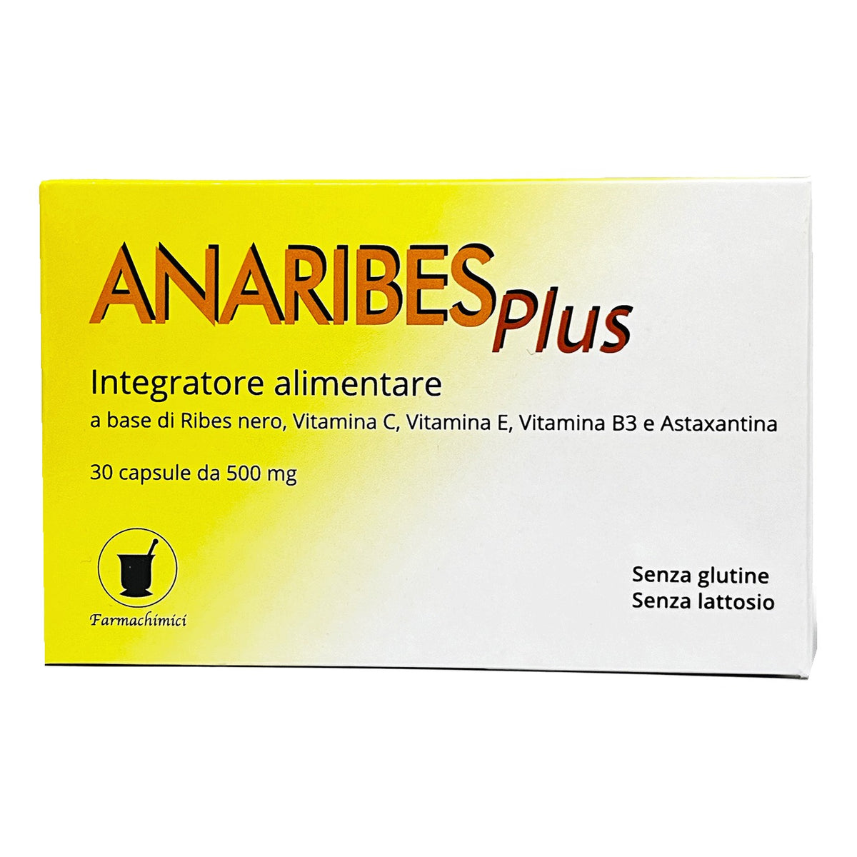 ANARIBES PLUS 30CPS 500MG  