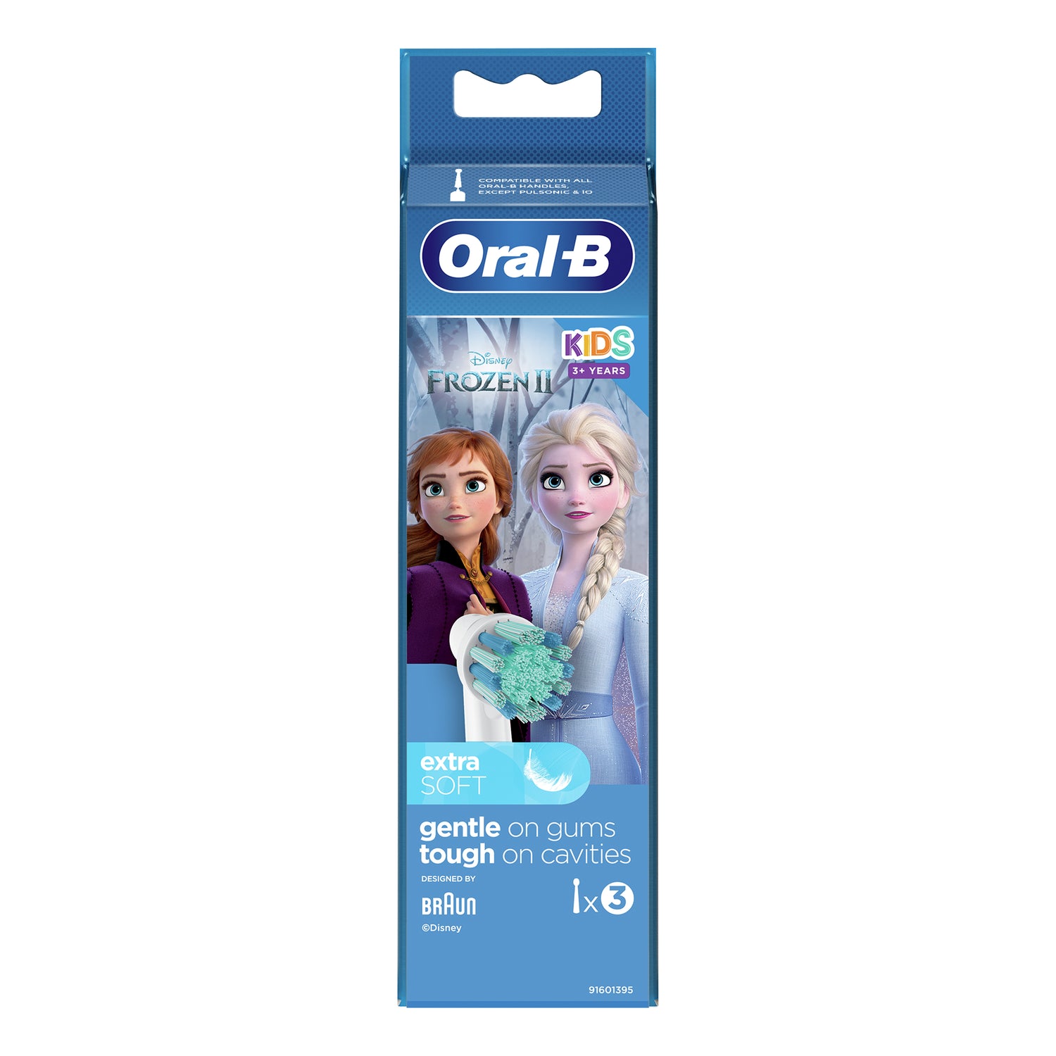 Oral-B Testine Di Ricambio Frozen 3 Pezzi