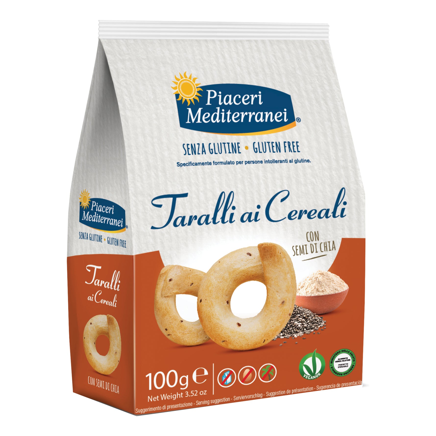PIACERI MEDIT TARALLI CEREALI
