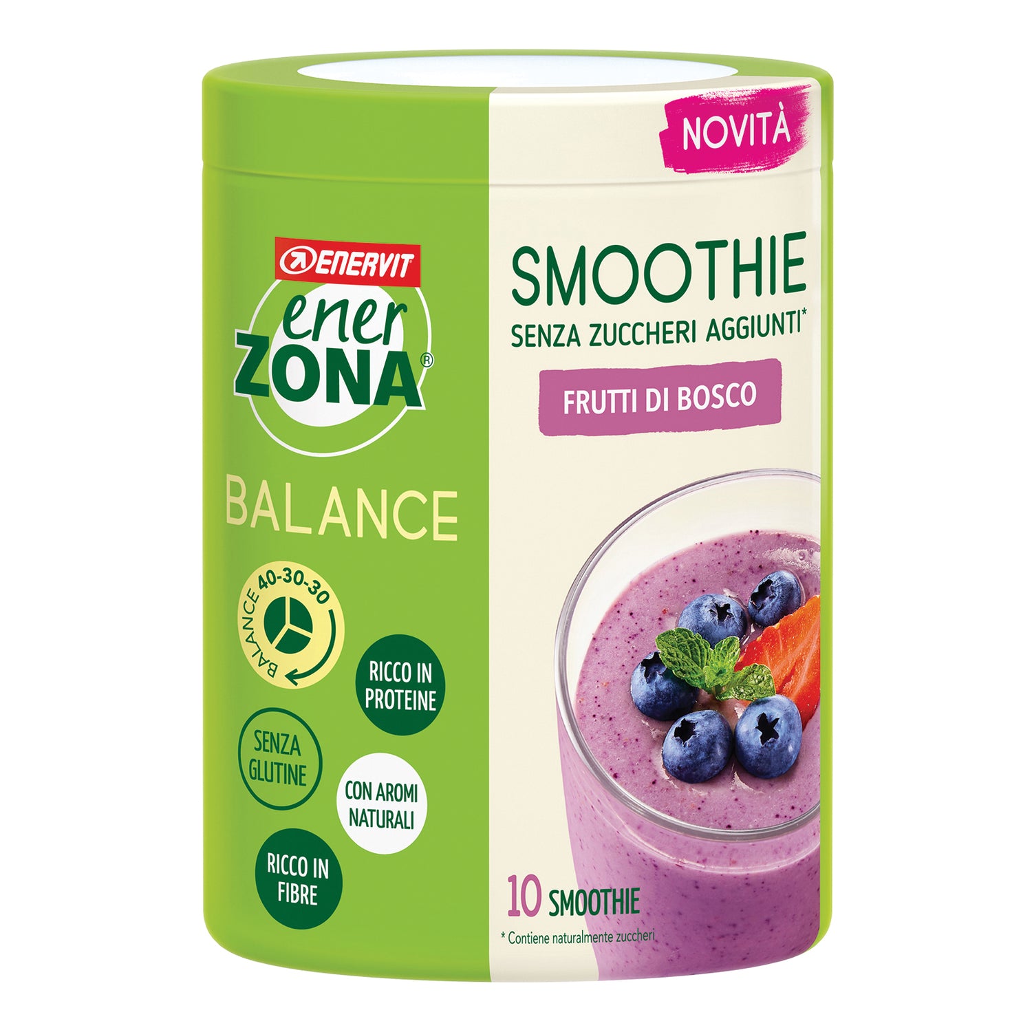 Enervit EnerZona Balance Smoothie Frutti di Bosco 300g