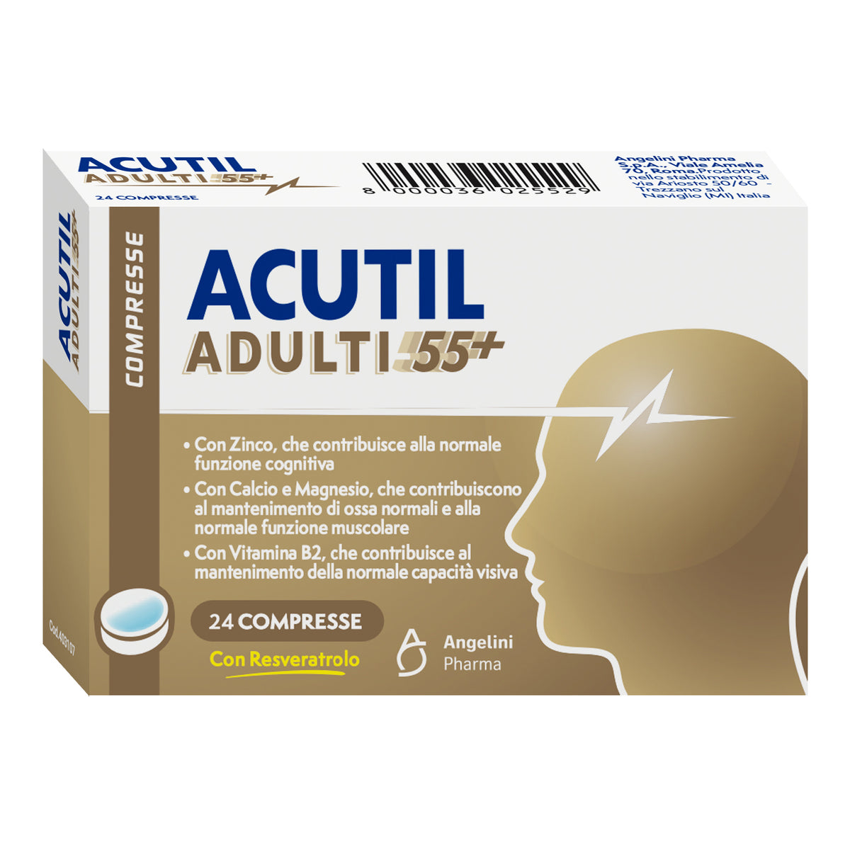 ACUTIL ADULTI 55+ 24CPR  