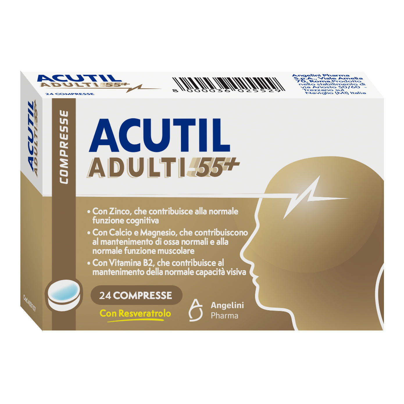 ACUTIL ADULTI 55+ 24CPR
