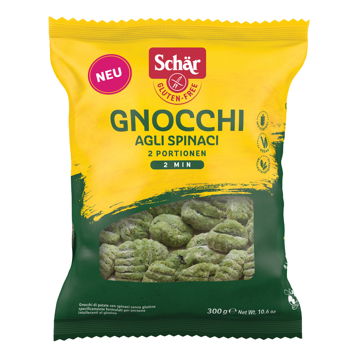 SCHAR GNOCCHI AGLI SPINACI300G  