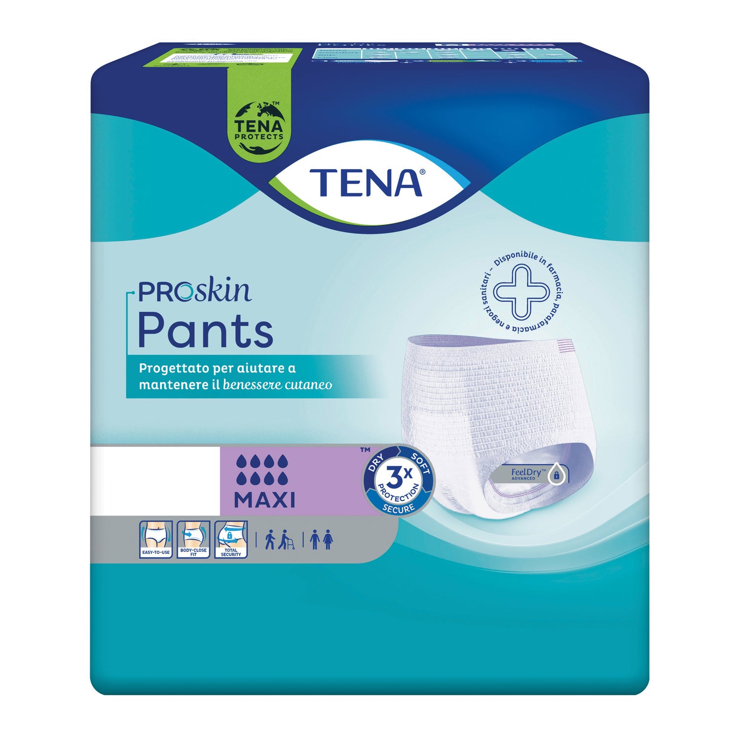 Tena Proskin Pants Super M - Mutandine Assorbenti Per Incontinenza 10 Pezzi