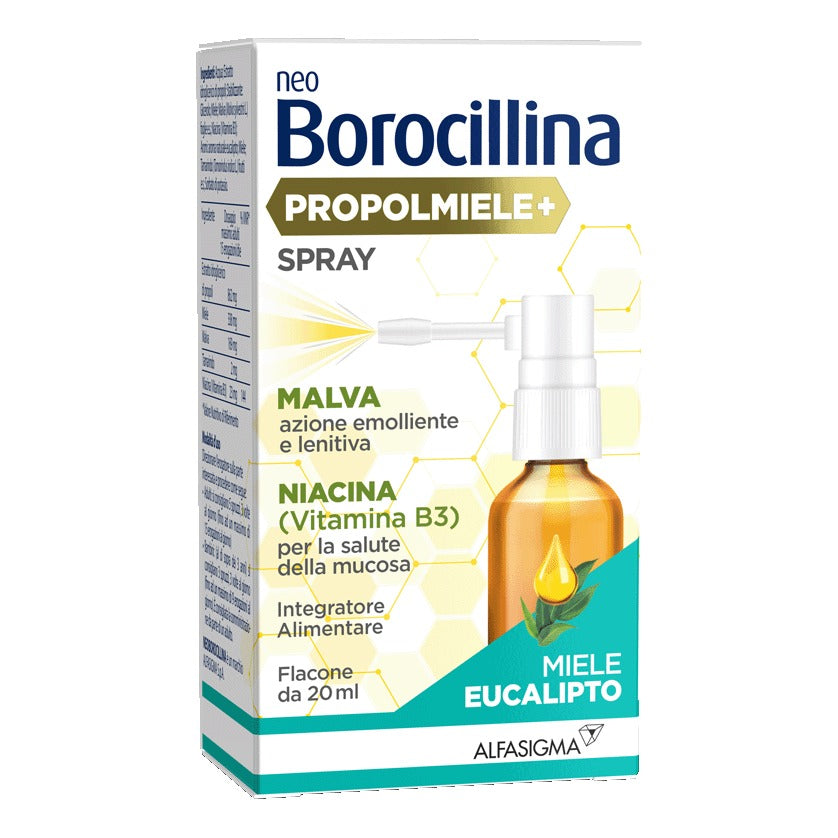 Neoborocillina PropolMiele+ Eucaliptolo Spray 20ml