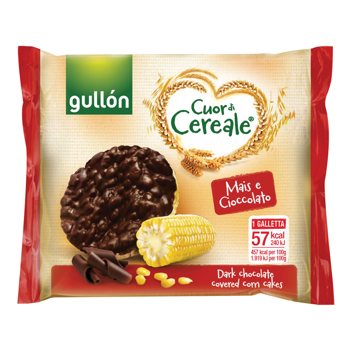 GULLON GALLETTE MAIS CIOC 100G  