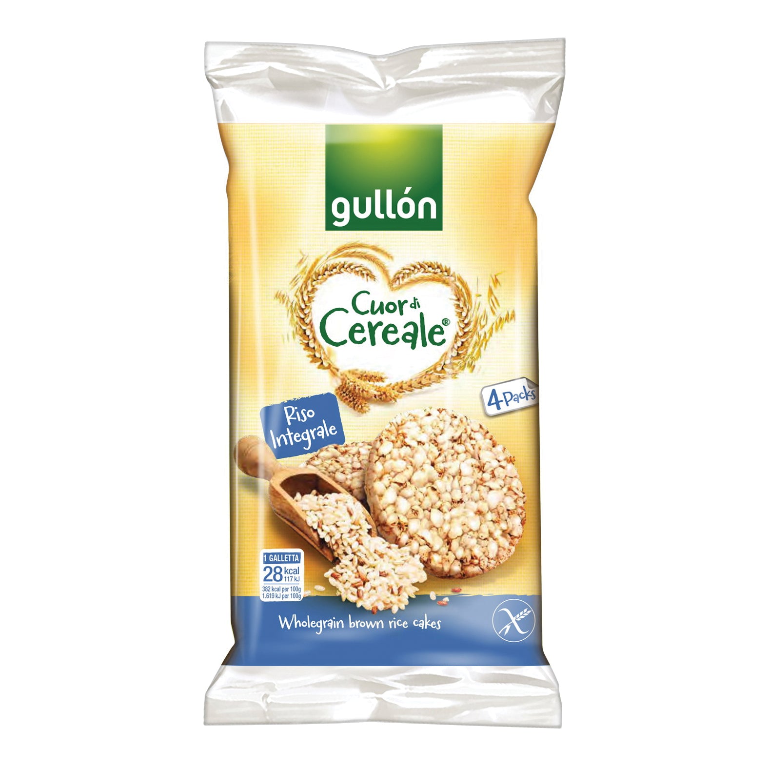 GULLON GALLETTE RISO INTEGRALE
