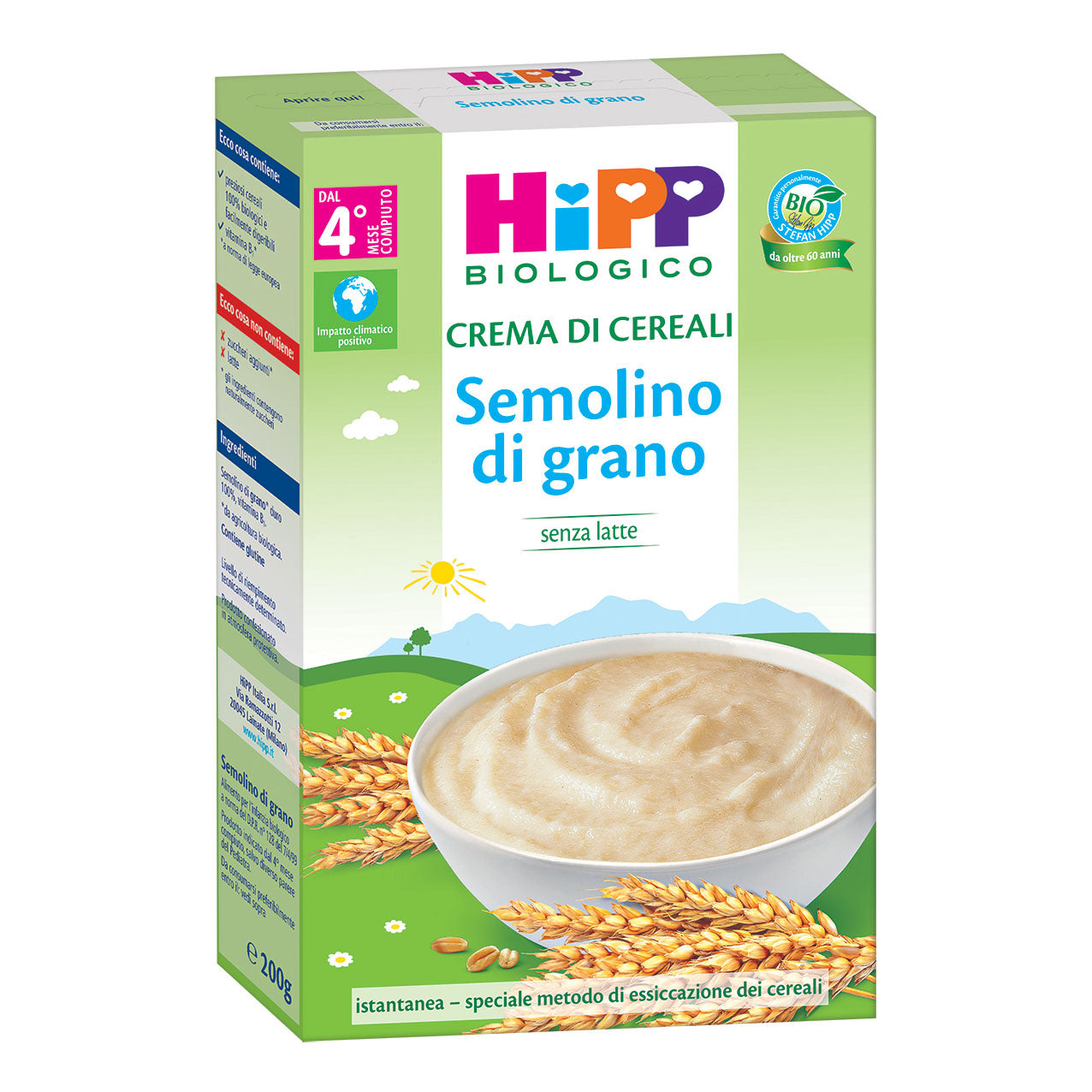 HIPP BIO CREMA CRL SEMOLIN200G
