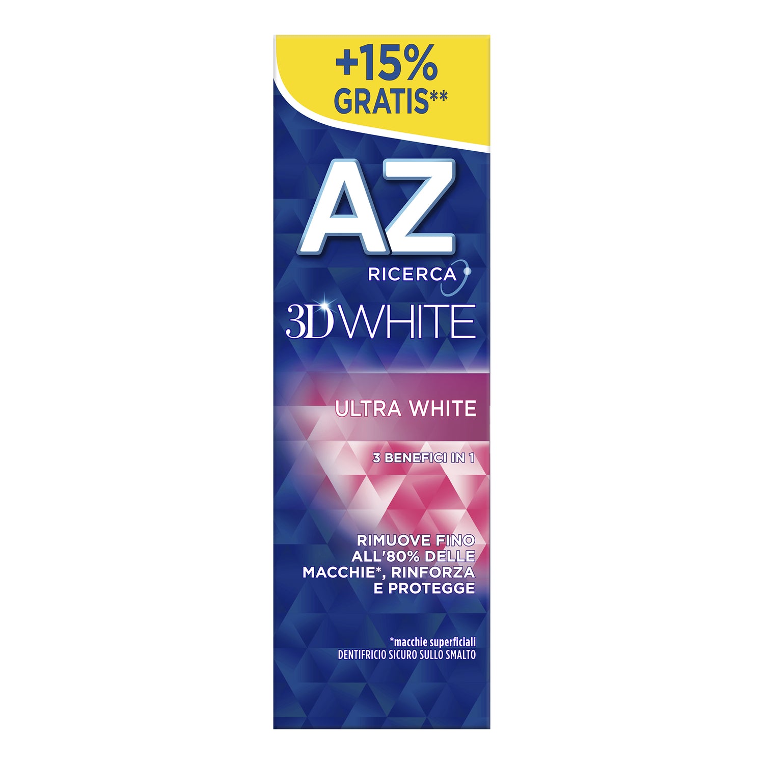 AZ 3D White Ultra White Dentifricio 65ml