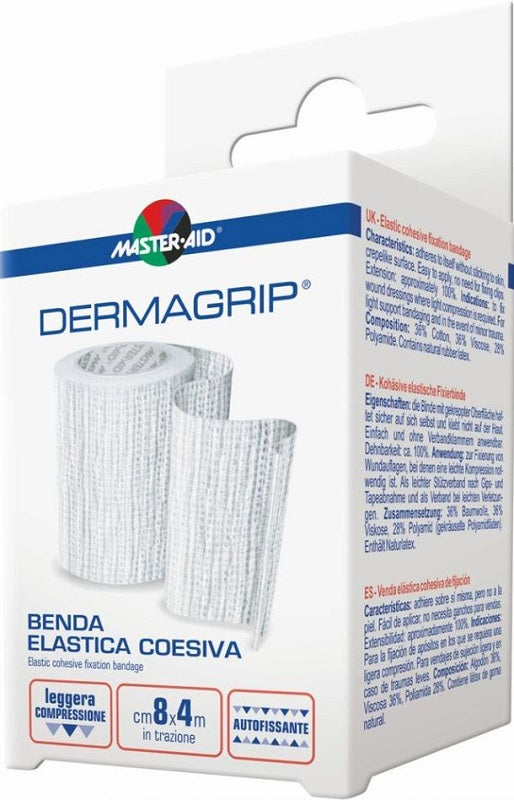Master Aid Dermagrip Benda Elastica Coesiva 4m x 12cm