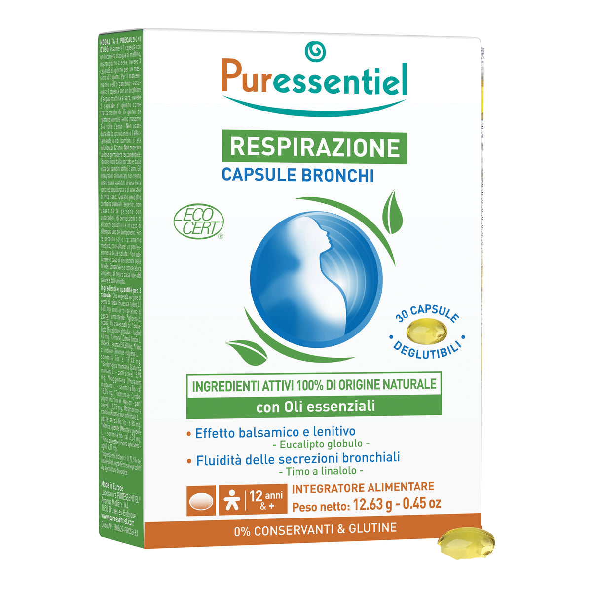 CAPSULE BRONCHI RESPIRAZ 30CPS  